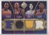 Shaquille O'Neal, Karl Malone, Jerry West, Patrick Ewing #/35