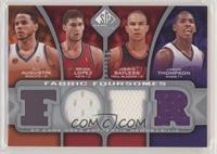 D.J. Augustin, Brook Lopez, Jerryd Bayless, Jason Thompson [EX to NM]…