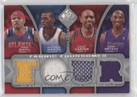 Josh Smith, Desmond Mason, Vince Carter, Kobe Bryant #/199