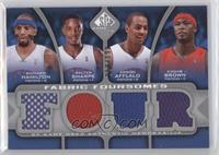 Richard Hamilton, Walter Sharpe, Arron Afflalo, Kwame Brown #/199