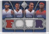 Richard Hamilton, Walter Sharpe, Arron Afflalo, Kwame Brown #/199