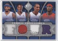 Richard Hamilton, Walter Sharpe, Arron Afflalo, Kwame Brown #/199