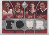 Thaddeus Young, Marreese Speights, Jason Smith, Donyell Marshall #/199