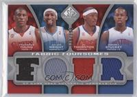 Thaddeus Young, Julian Wright, Al Thornton, Rodney Stuckey #/199