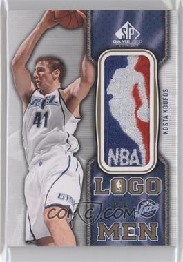 2009-10 SP Game Used - Logo Men #LOGO-KK - Kosta Koufos /9