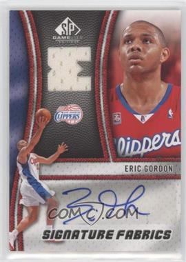 2009-10 SP Game Used - Signature Fabrics #SF-EG - Eric Gordon