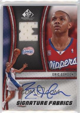 2009-10 SP Game Used - Signature Fabrics #SF-EG - Eric Gordon