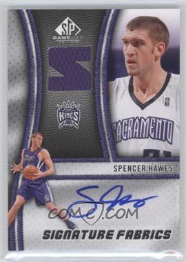 2009-10 SP Game Used - Signature Fabrics #SF-HA - Spencer Hawes