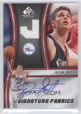 2009-10 SP Game Used - Signature Fabrics #SF-JS - Jason Smith