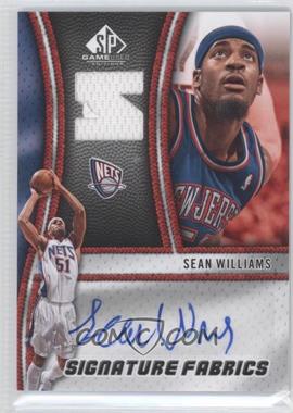 2009-10 SP Game Used - Signature Fabrics #SF-SW - Sean Williams