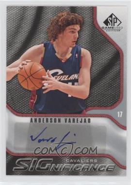 2009-10 SP Game Used - Significance Autographs #S-AV - Anderson Varejao