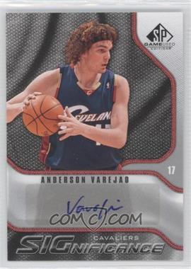 2009-10 SP Game Used - Significance Autographs #S-AV - Anderson Varejao