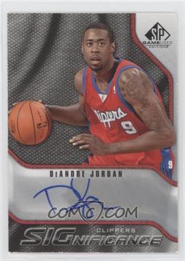 2009-10 SP Game Used - Significance Autographs #S-DE - DeAndre Jordan [Good to VG‑EX]