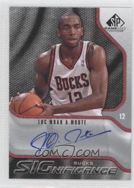 2009-10 SP Game Used - Significance Autographs #S-LM - Luc Mbah a Moute