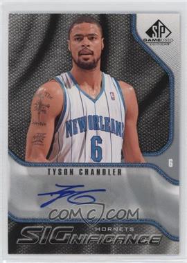 2009-10 SP Game Used - Significance Autographs #S-TY - Tyson Chandler