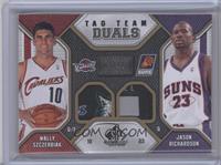 Wally Szczerbiak, Jason Richardson [COMC RCR Near Mint‑Min…