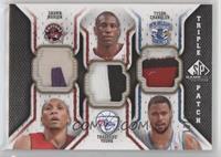 Shawn Marion, Thaddeus Young, Tyson Chandler #/60