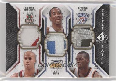 2009-10 SP Game Used - Triple Patch #TP-MMS - Richard Jefferson, J.R. Smith, Desmond Mason /60