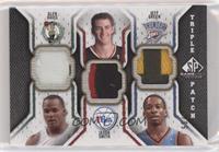 Glen Davis, Jason Smith, Jeff Green #/60