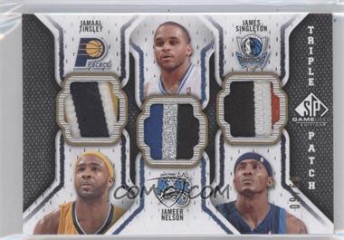 2009-10 SP Game Used - Triple Patch #TP-TNS - Jameer Nelson, James Singleton, Jamaal Tinsley /60