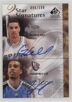 George Hill, Courtney Lee #/199