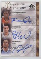 Kelenna Azubuike, George Hill, Courtney Lee #/199