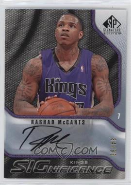 2009-10 SP Signature Edition - SIGnificance #S-RM - Rashad McCants /99