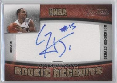 2009-10 Timeless Treasures - [Base] #111 - Rookie Recruits - Gerald Henderson /299