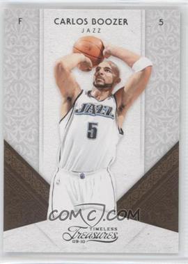 2009-10 Timeless Treasures - [Base] #37 - Carlos Boozer /399