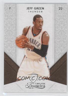 2009-10 Timeless Treasures - [Base] #52 - Jeff Green /399