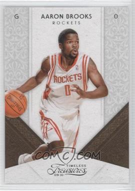 2009-10 Timeless Treasures - [Base] #54 - Aaron Brooks /399