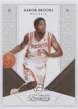 2009-10 Timeless Treasures - [Base] #54 - Aaron Brooks /399