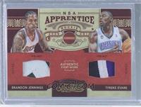 Brandon Jennings, Tyreke Evans #/10