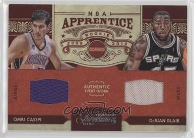 2009-10 Timeless Treasures - NBA Apprentice Combo - Materials #15 - DeJuan Blair, Omri Casspi /100 [EX to NM]