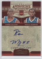 Darren Collison, Marcus Thornton #/25