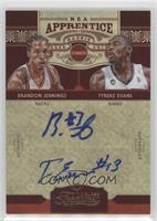 Brandon Jennings, Tyreke Evans #/25