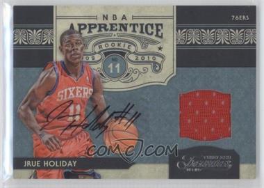 2009-10 Timeless Treasures - NBA Apprentice Materials - Signatures #16 - Jrue Holiday /50
