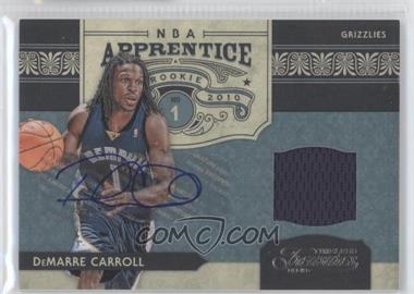 2009-10 Timeless Treasures - NBA Apprentice Materials - Signatures #25 - DeMarre Carroll /50