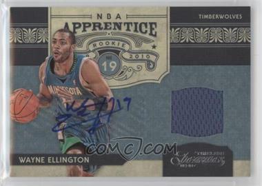 2009-10 Timeless Treasures - NBA Apprentice Materials - Signatures #26 - Wayne Ellington /50