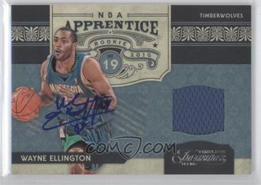 2009-10 Timeless Treasures - NBA Apprentice Materials - Signatures #26 - Wayne Ellington /50