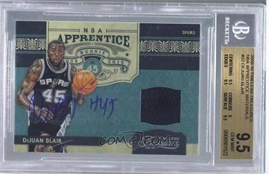 2009-10 Timeless Treasures - NBA Apprentice Materials - Signatures #32 - DeJuan Blair /50 [BGS 9.5 GEM MINT]