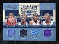 Blake Griffin, Hasheem Thabeet, James Harden, Tyreke Evans #/100