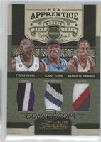 Tyreke Evans, Jonny Flynn, Brandon Jennings #/10