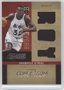 2009-10 Timeless Treasures - Rookie Year Materials - Die-Cut ROY #9 - Shaquille O'Neal /100