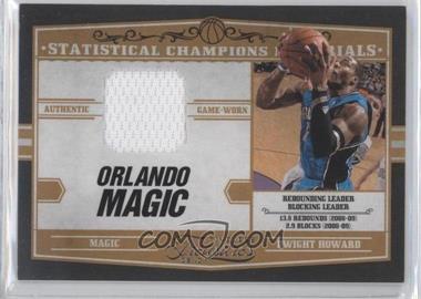 2009-10 Timeless Treasures - Statistical Champions Materials #3 - Dwight Howard /100