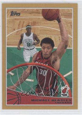 2009-10 Topps - [Base] - Gold #144 - Michael Beasley /2009