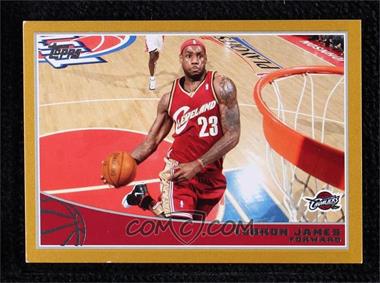 2009-10 Topps - [Base] - Gold #42 - LeBron James /2009 [Noted]