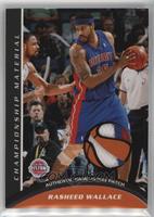 Rasheed Wallace #/50