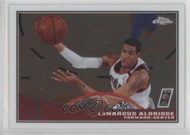 2009-10 Topps - Chrome #81 - LaMarcus Aldridge /999 [EX to NM]