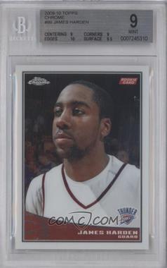 2009-10 Topps - Chrome #99 - James Harden /999 [BGS 9 MINT]